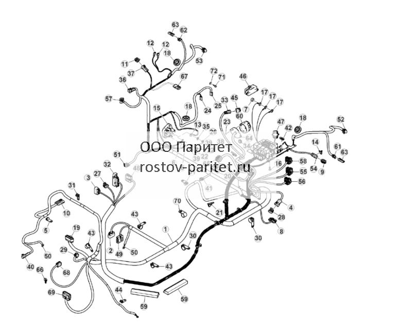 Wiring Harness, PowrReverser™, Cab, Tier 3 - ST907509 223.jpg